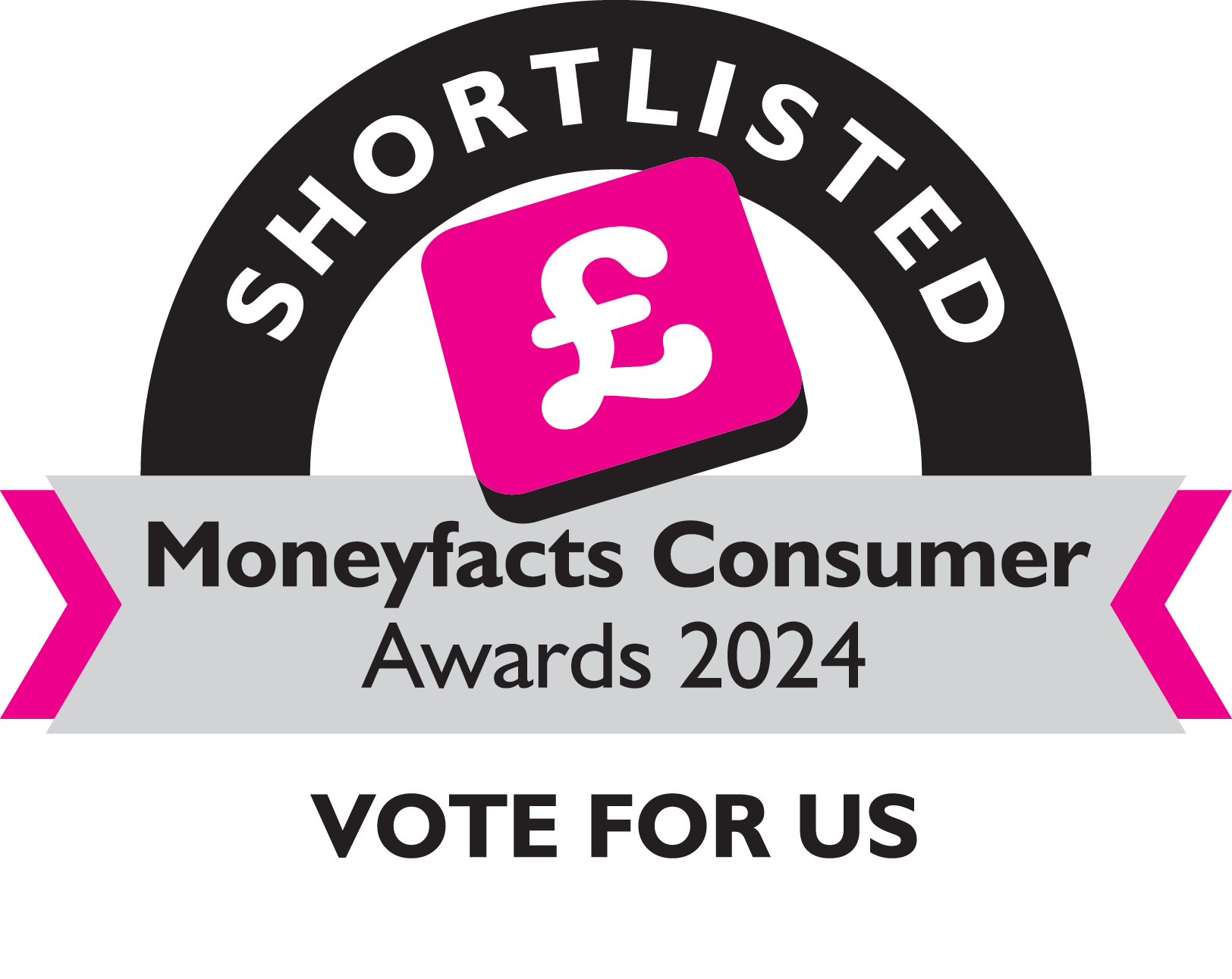 Cashback is nominated again! Moneyfacts Consumer Awards 2024 Cashback